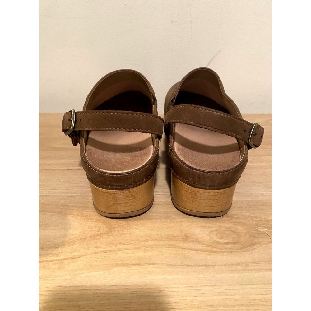 Dansko Berry Backless Clog Mushroom Burnished Nubuck Women’s 7.5 (38) - Picture 10 of 10